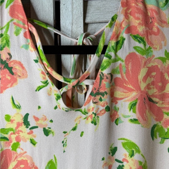 Lulu’s Floral Print Mini Dress. NWT. Size Large - Picture 6 of 11